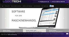 Desktop Screenshot of logotech.de