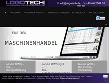 Tablet Screenshot of logotech.de